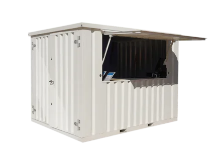 Containerbarpliable4x2metresblancral9016