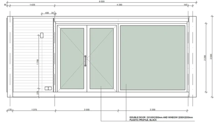 Maisoncontainerpopuphut13.2m 10